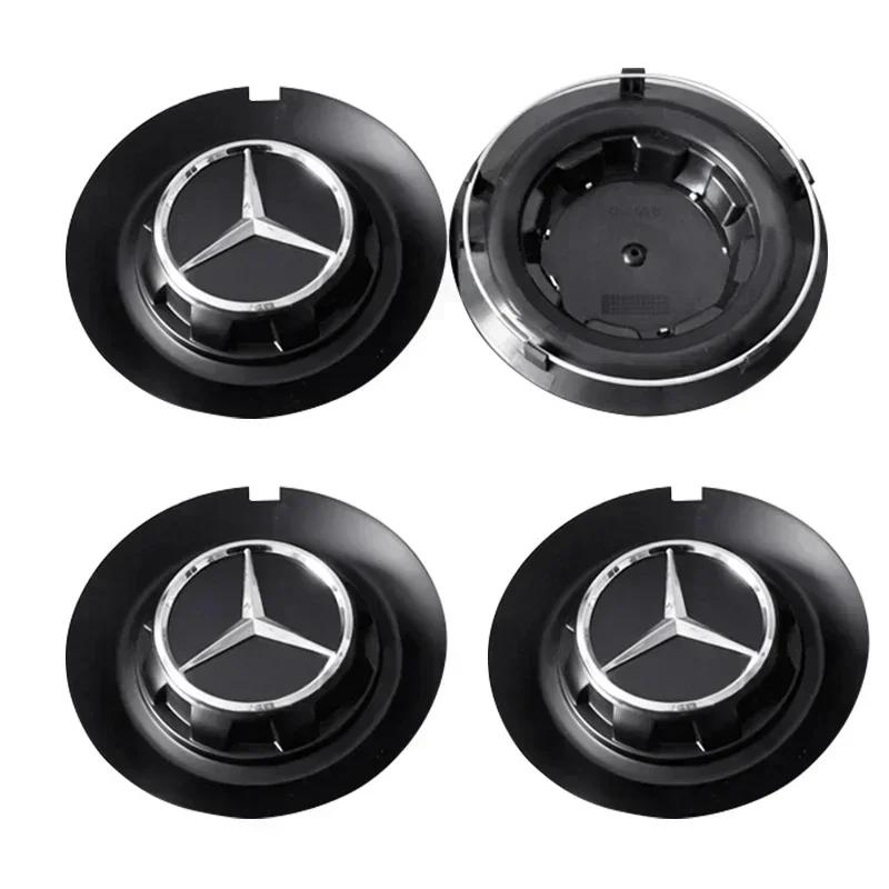 FDM5 2025 Для Mercedes-Benz 4 шт. 147 мм C-1028 17028 Колпачок ступицы колеса автомобиля Значок Логотип Для Mercedes Benz AMG G350 G500 G63 S68