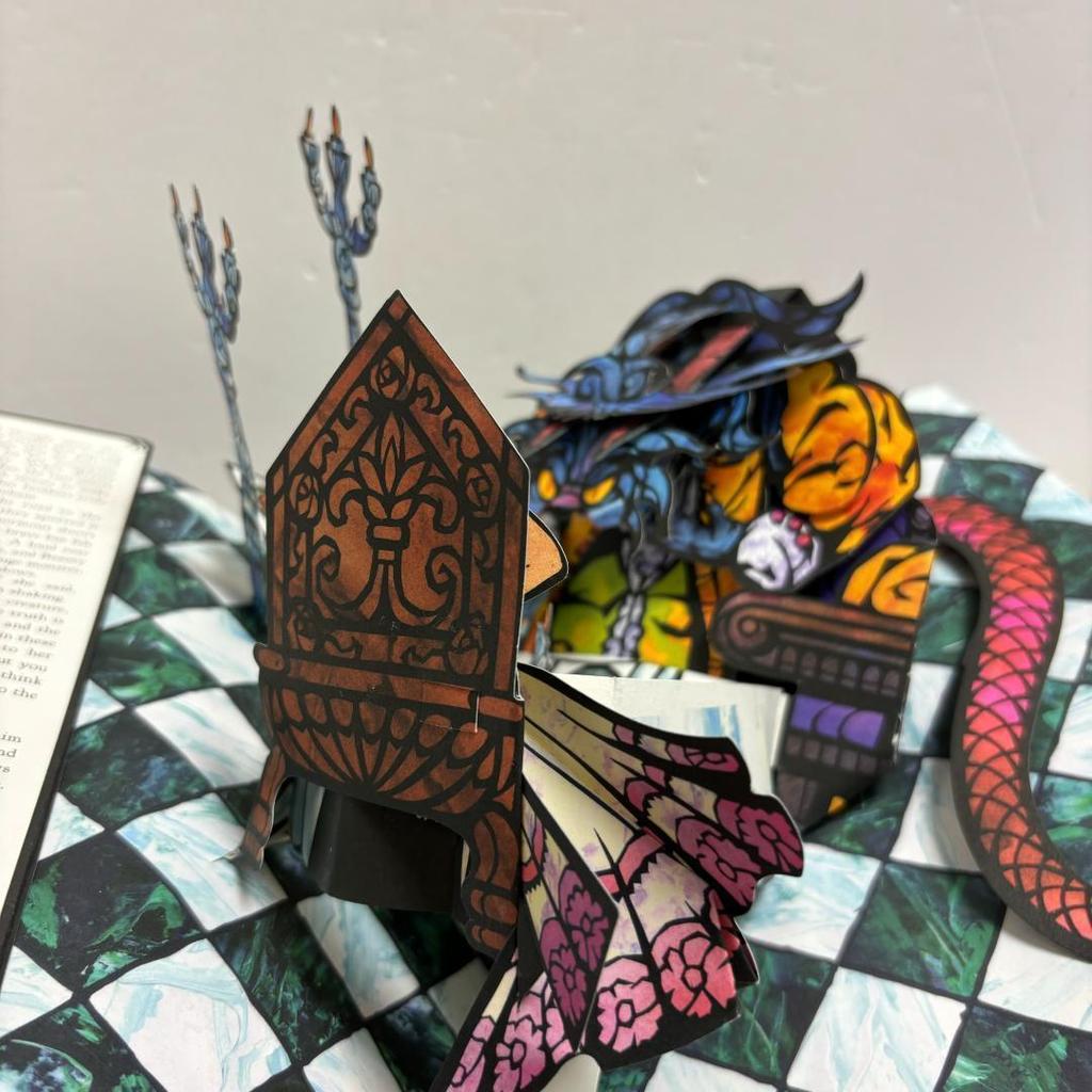 [USED] "Beauty and the Beast" Pop-up Picture Book, English Version