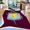 Aston Villa Design Area Rug - Non-Slip, Soft & Cozy Floor Mat for Living Room, Bedroom, Office - Indoor/Outdoor Decorative Carpet