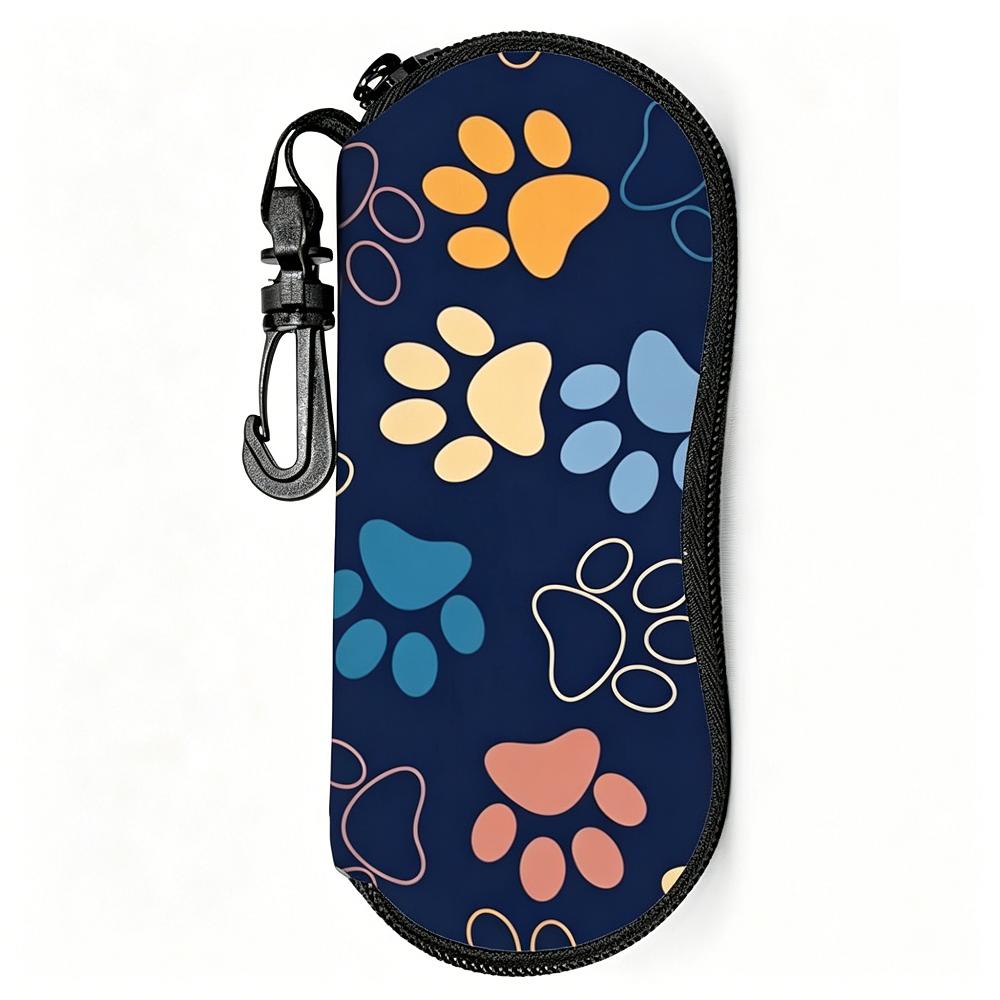 Zipper Glasses Wallet Zipper Myopia Eyeglasses Case Diving Material Eyewear Box High Quality For Sunglasses Daily Use Outdoor