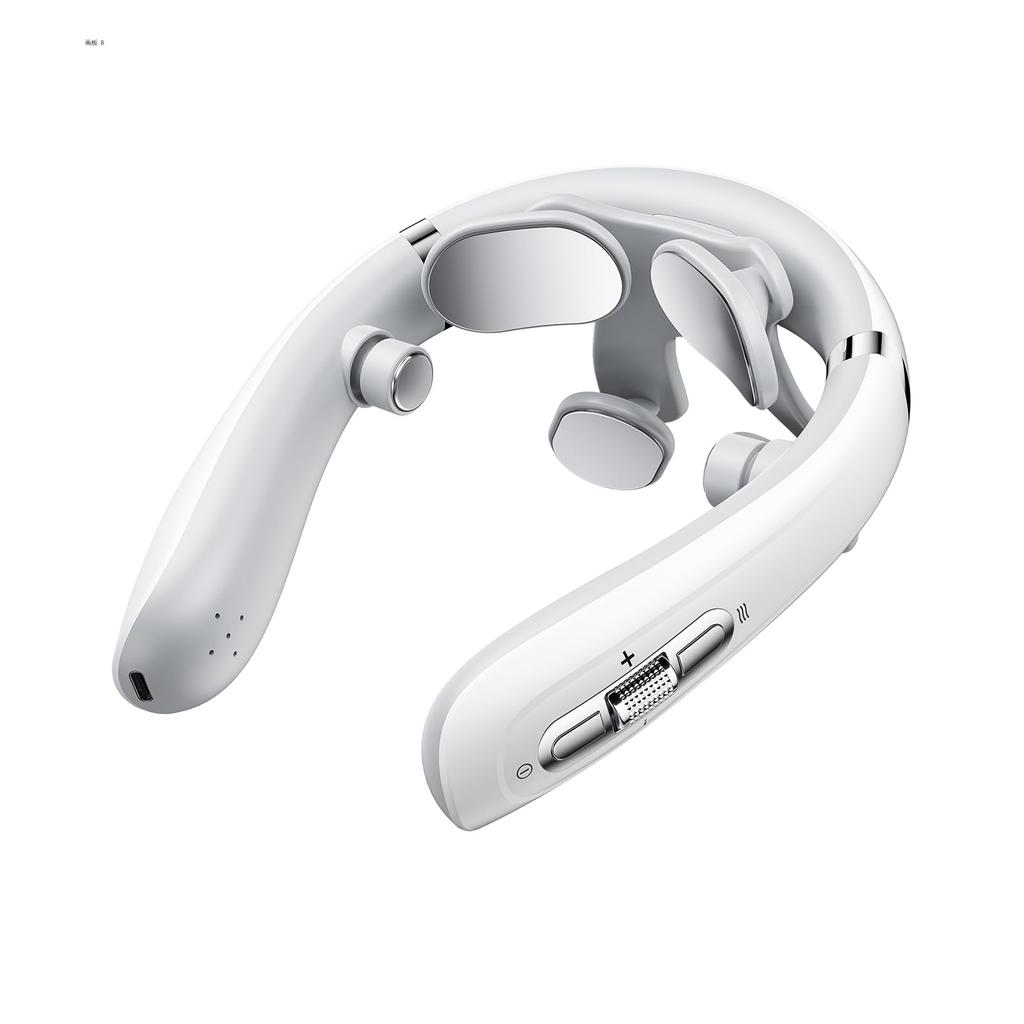 Neck Care Neck Shoulder Relaxation Device Liaolee 2024 New Masterpiece Day Gift Vibration Heat Neck Relaxation Japanese Voice Guidance Cordless Quiet