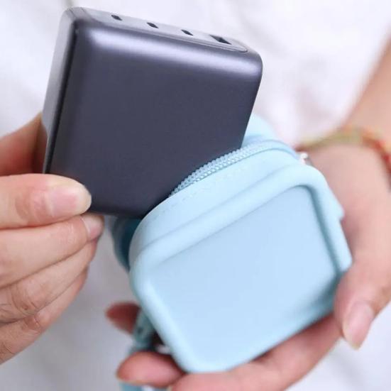 Защитный чехол для зарядного устройства Силиконовый чехол для всего корпуса Пылезащитный чехол Ударопрочный протектор для зарядного устройства для ноутбука 140 Вт