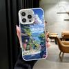 Эстетичный Аниме Пейзаж Мягкий Чехол для Телефона для iPhone 15 16 17 Pro Max 17Air 16E 14 Plus 13 12 Mini Ударопрочный Чехол Задняя Панель