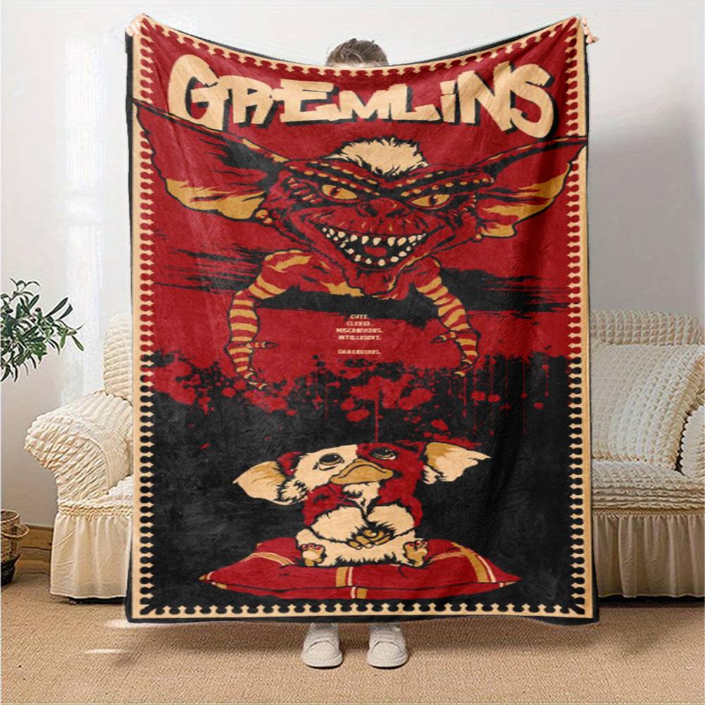 Gremlins Blanket Soft Warm Cozy Great for Bedding Office Chair Couch for All Occasions Stylish Decor Perfect Gift for Relatives and Friends