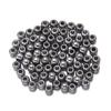 CCB Electroplated Barrel Beads - Multi-Style Gold & Silver Large-Hole Spacer Beads for DIY Bracelets