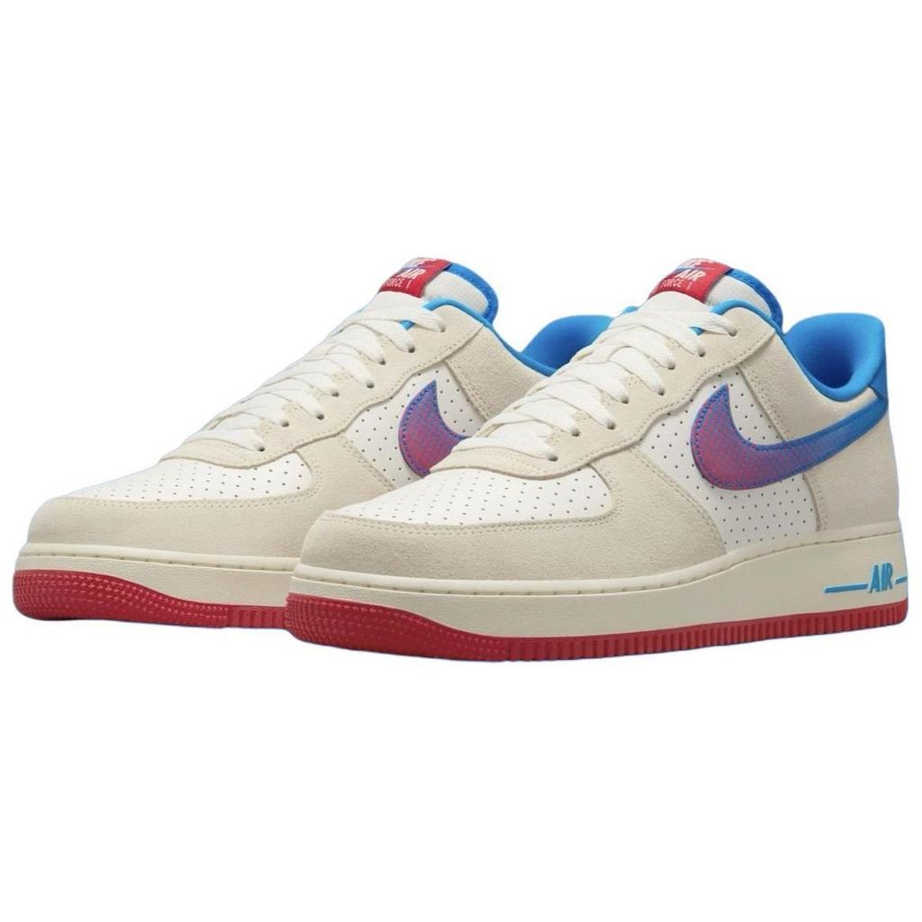 Nike Air Force 1 '07 LV8 'Coconut Milk Red Photo Blue' Men's HQ3618-113
