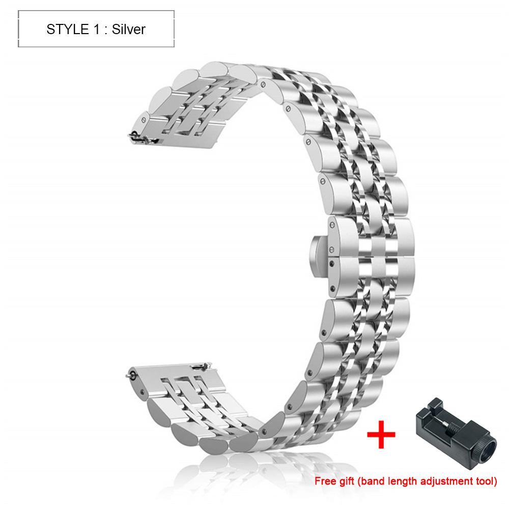 Metal Stainless Steel Classic Wrist Strap for HUAWEI WATCH GT 2 46mm 42mm Band Bracelet Watchband for HONOR Magic WristBand