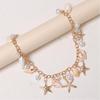 Bohemian Style Multi-layer Bag Chain For Handbag DIY Jewelry Accessory Gift Women Pants Chain With Imitate Starfish Conch Pearl