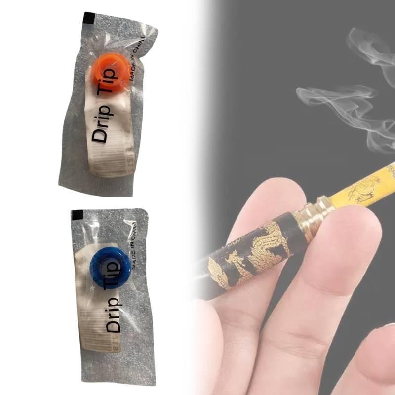 Силиконовый мундштук для курения с разноцветными уплотнителями для водонепроницаемости и предотвращения протечек