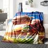 Haaland (117) Personalized Name Blanket Cozy Personalized Blanket Comfortable Great for Living Room Bedding Office Livingroom Four Seasons Multipurpos