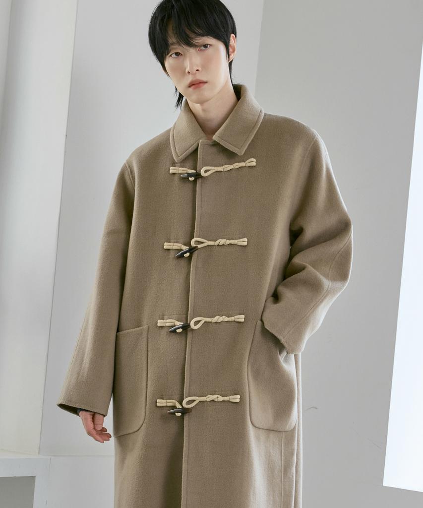 210Edit Unisex Toggle Handmade Coat [Mocha]_Zf4Ct030