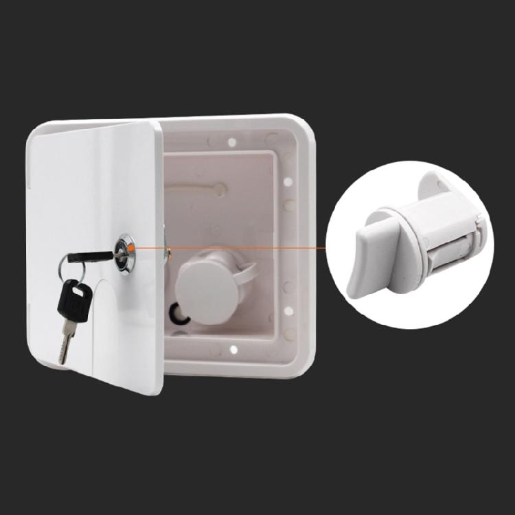 Tralier RV Lockable-Leakproof for Fresh Water-Inlet Gravity-Filling Port for Hat
