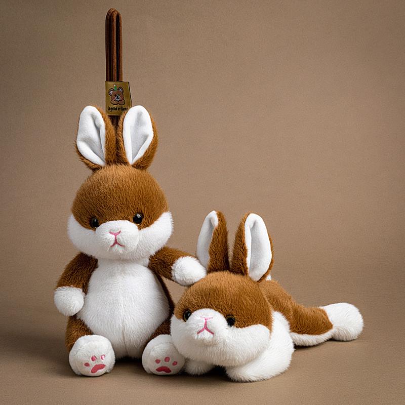 Soft Pouch Pocket Rabbit Plushie Pp Cotton Fill Children Plush Toy Enthusiasts