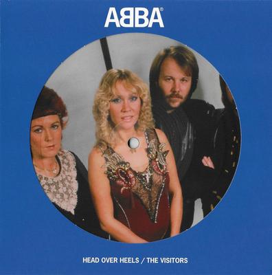 7-дюймовая пластинка ABBA - Head Over Heels / The Visitors (Фото 00602455074355 Polar 2023 Европа Поп