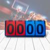 4-Digit Scoreboard Score Keeper Tabletop Counter Score Flipper  Sports Referee