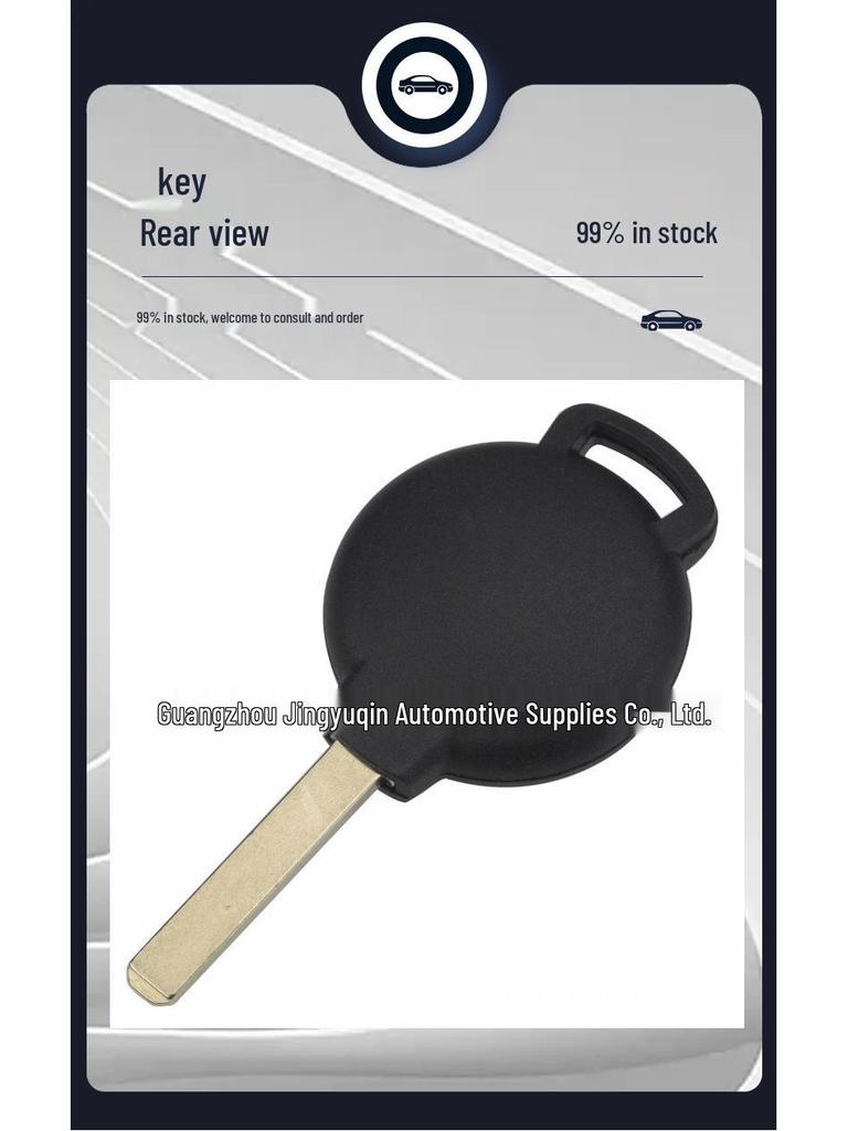 3-кнопочный пульт-ключ Mercedes Smart Fortwo (433 МГц, Совместим с PCF7941)