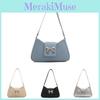 Chic French Butterfly Bow Shoulder Bag 2024 Summer Trendy Street Style Pu Material