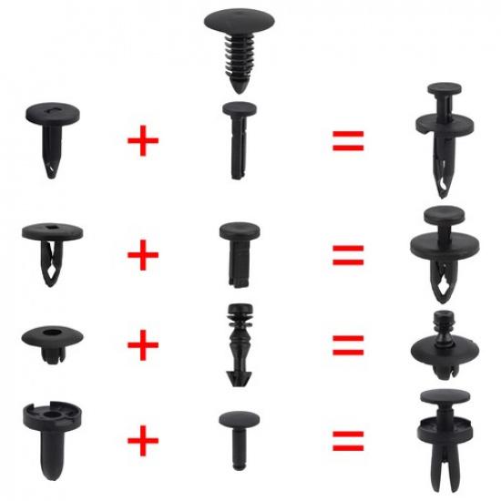 50 Clips For Dodge Charger 2006-15 Bumper Fender Fascia Retainer Assortment Kit
