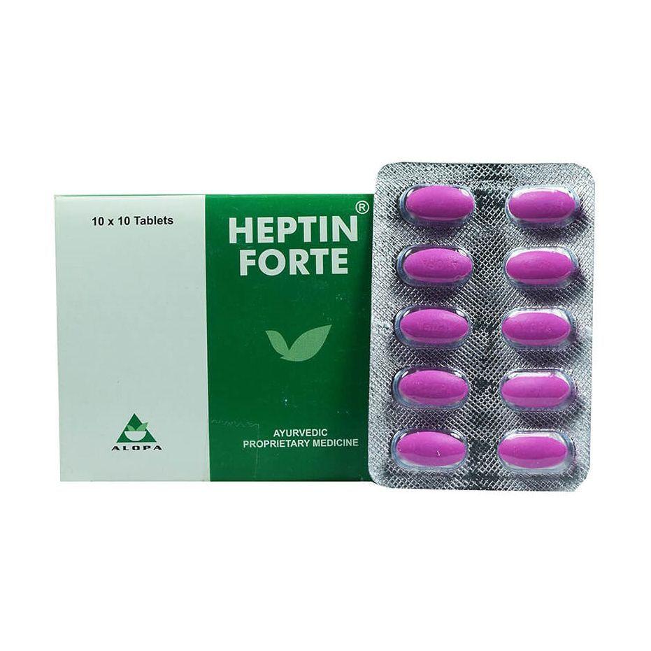 Heptin Forte (100 Tab), Heptin Forte Alopa Herbal
