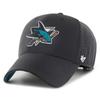 Casquette - 47 Brand - LINE San Jose Sharks - Bleu Marine - Relaxed-Fit - Visière Incurvée