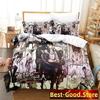 3D Print Anime Bed Sheet Attack On Titan Bedding Set Single Twin Full Queen King Size Bed Set Adult Kid Bedroom Duvetcover Sets