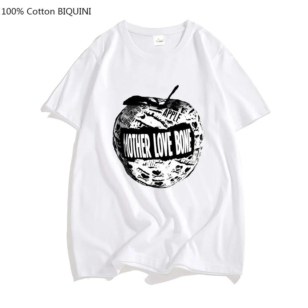Футболки M-mother Love Bone Music Band, футболки унисекс в стиле гранж, футболки высокого качества из 100% хлопка, крутой топ с короткими рукавами для мальчиков, унисексга, графический топ