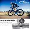 2Pcs Aluminum Alloy Bike Pegs Foot Pedals Backseat Stands Foot Rest Anti-Slip Stunt