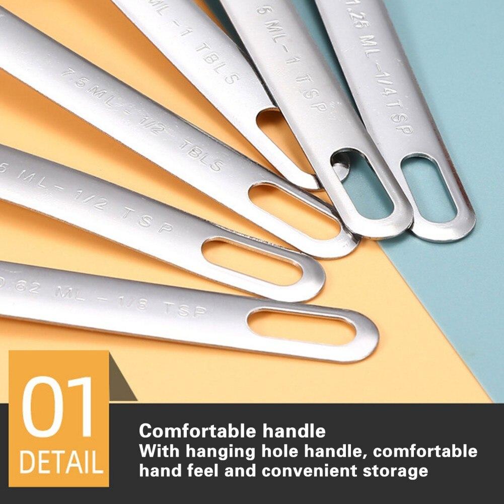Stainless Steel Measuring Cups Spoons Set Mini Measuring Spoons