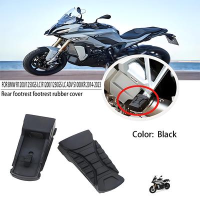 R1250GS Задняя площадка для ног Подножка Резиновая накладка подходит Для BMW R 1200 GS LC ADV Adventure S1000XR 2014-2025 2025 2025 2020 2019