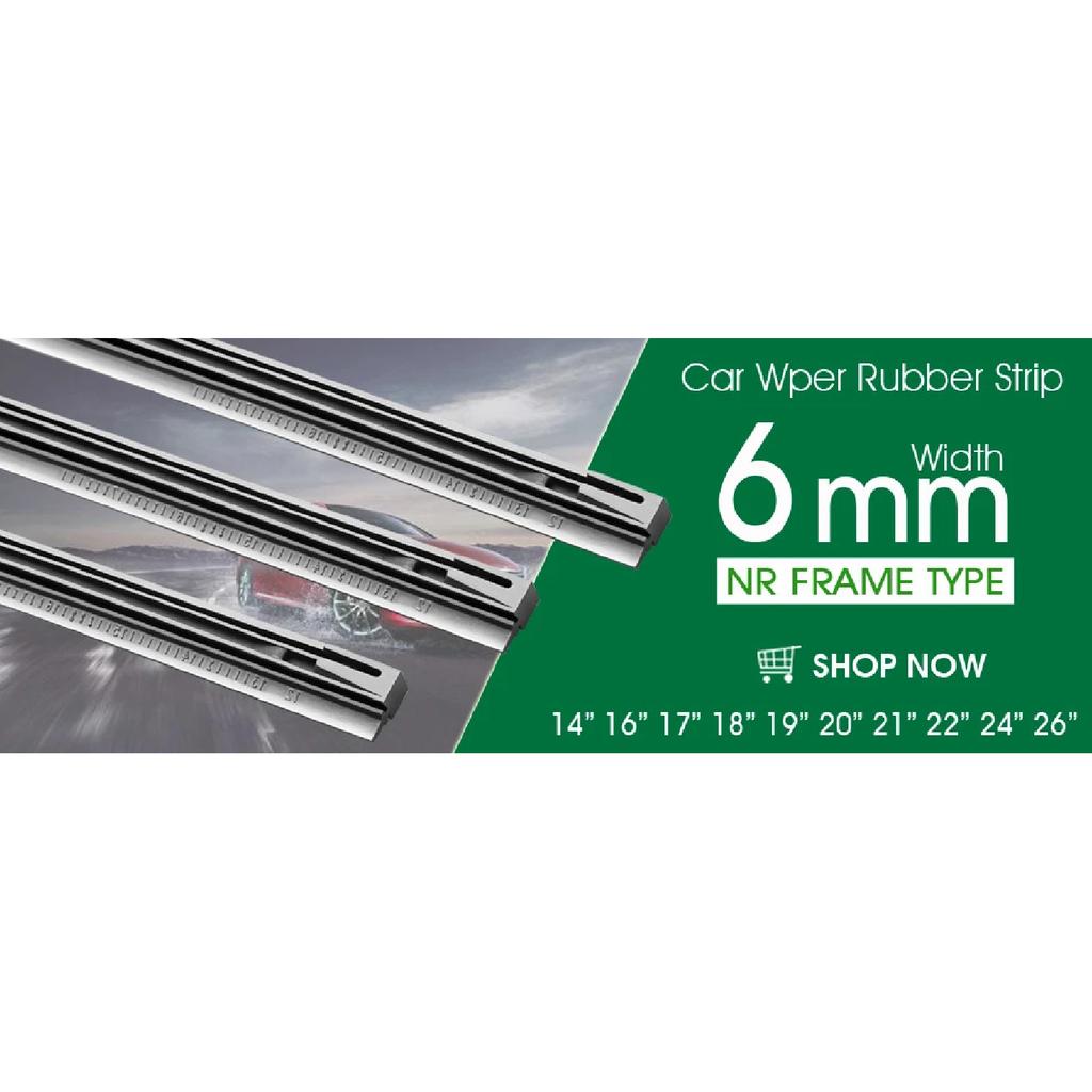 BEMOST Universal U-Type Car Wiper Blade 14"16"17"18"19"20"21"22"24"26" U Hook Windscreen Windshield Rubber Hybrid Auto Wipers