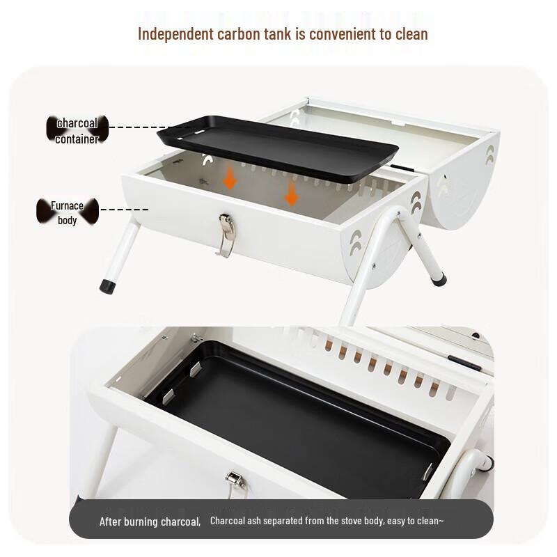 Beishanlang Round Dual-Sided Outdoor BBQ Grill