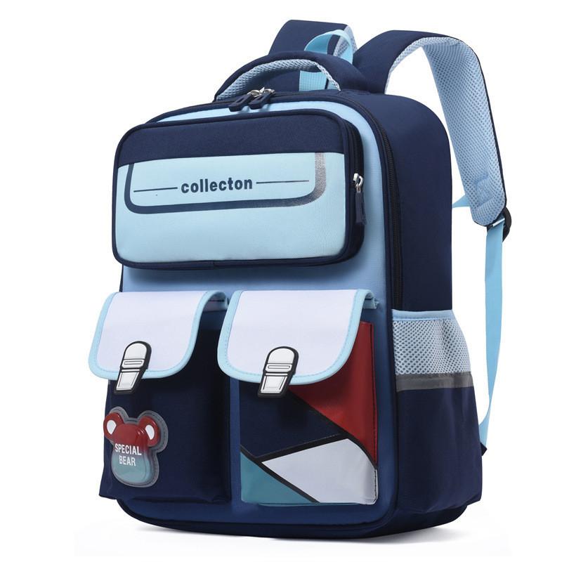 Adorable Oxford Cloth Kids Backpack For Grades 1-6 Breathable And Wear-resistant