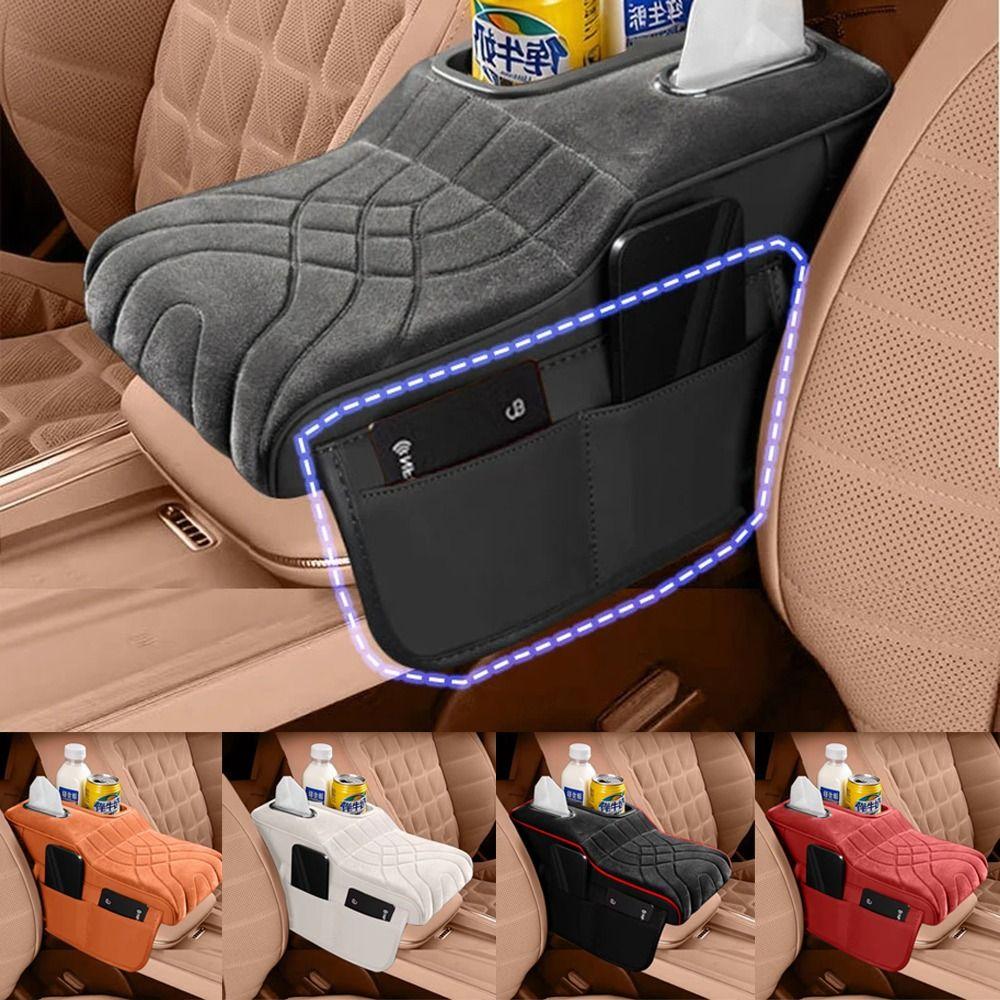 Tissue Box Center Console Armrest Cushion Armrest Height Increase Pad Interior Accessories
