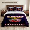 Sport Lisboa e Benfica Personalized Custom Name 3‑Piece Bedding Set Soft Duvet Cover Set For Bedroom Home Decor