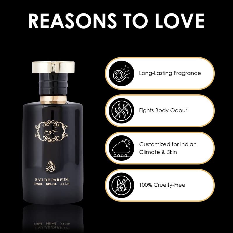 Najoom Long Lasting 100ml Мужские духи, цветочные, древесно-фруктовые, успокаивающие ароматы