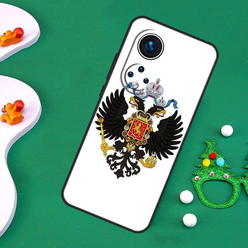 Русский герб Чехол-флаг Для Honor 200 Pro X9c X9b X9a X8a X8b X7a X6a X8 X9 50 70 90 Magic 5 6 7 Lite Чехол