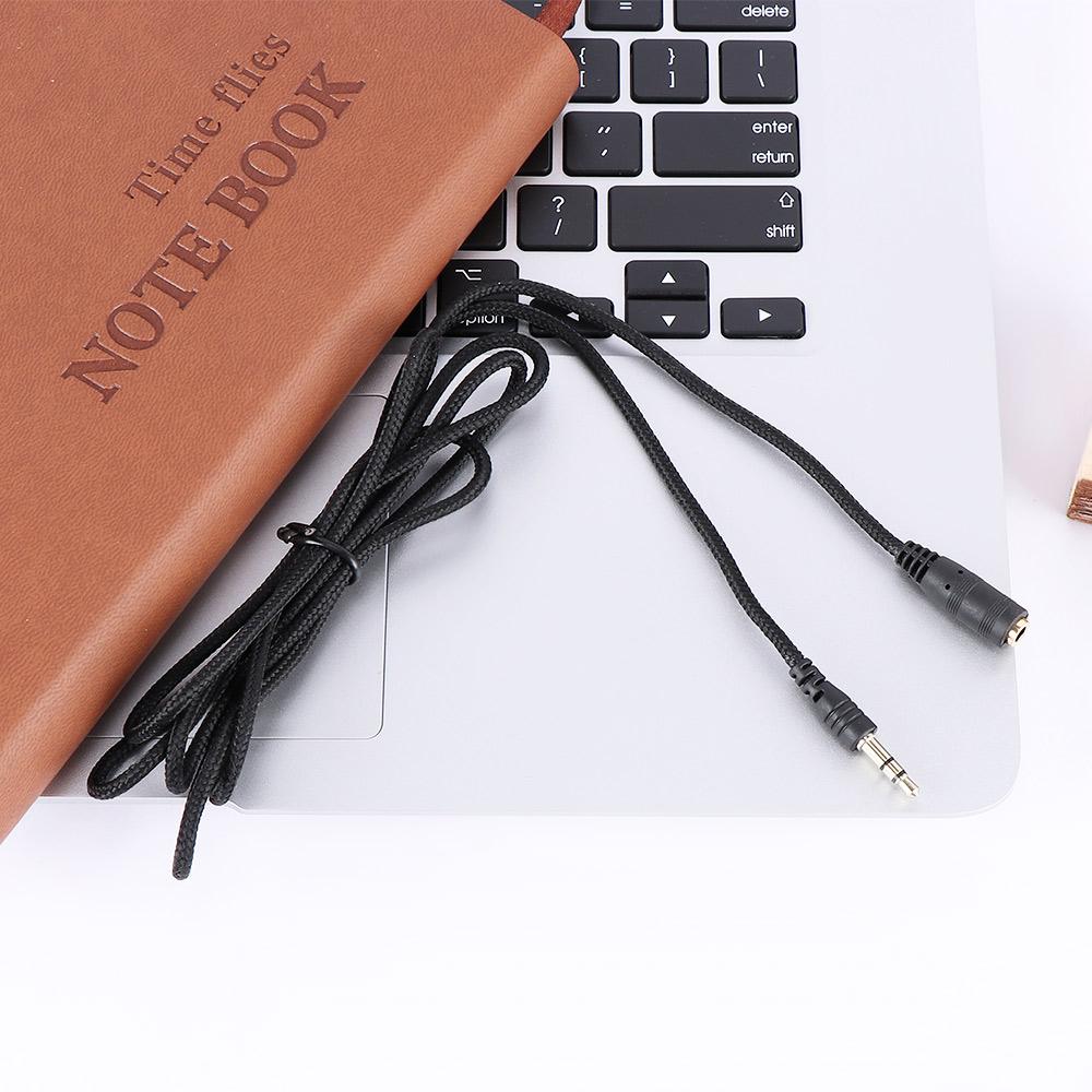 Extender 1.5M Wire Headphone Female Cord 4.9ft F/M To Extension 3.5mm Stereo Cable