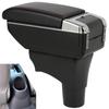 Argentavis Compatible with March Console Box with Storage and Link Holder Armrest, K13, USB, Multi-Function Box, (Deluxe Black)