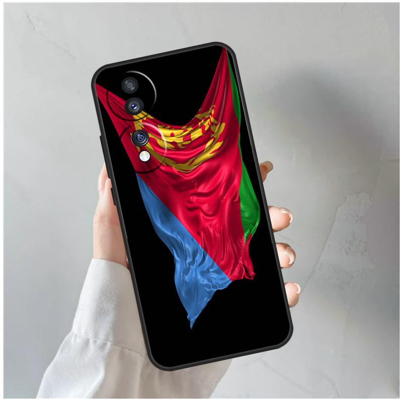 Eritrea Flag For Honor Magic 8 Pro 6 7 Lite Case For Honor Win RT 50 70 90 200 400 X8c X8b X9a X9b X9c X9d