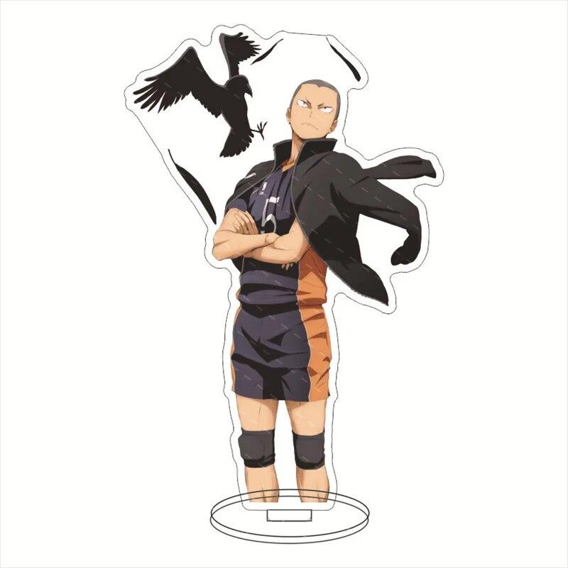 Фигурки героев японского аниме Haikyuu, акриловая подставка, Манджиро Кен Такемичи Хината, тарелка, декор для стола, стоящий знак, игрушки, подарки для детей