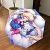 1PC clouds stars Umbrella-8-Rib Reinforced, Automatic Open, Lightweight & Durable, Cute Fashion Accessory for Outdoor-F2627