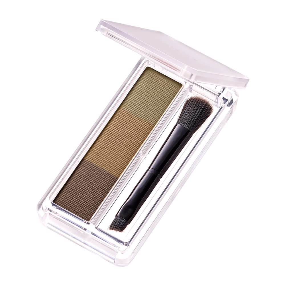 Chifure Пудра для бровей Eyebrow GR30 зелено-коричневый 2,7 г