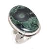 Натуральный камень Камбаба Яшма Ювелирное изделие из стерлингового серебра 925 пробы Кольцо Размер 7 U8O48
