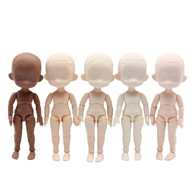 Тело OB11 или голова GSC Розовый/ Нормальный/ Белый/ Кофе Кожа Тело 1/12 Bjd Кукла Аксессуары Наряжать Игрушки Подарок