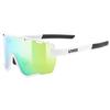 Sports Sunglasses Mirror Clear Lens Sportstyle 236 [UVEX] UV400, Lens, Anti-fog, Included,