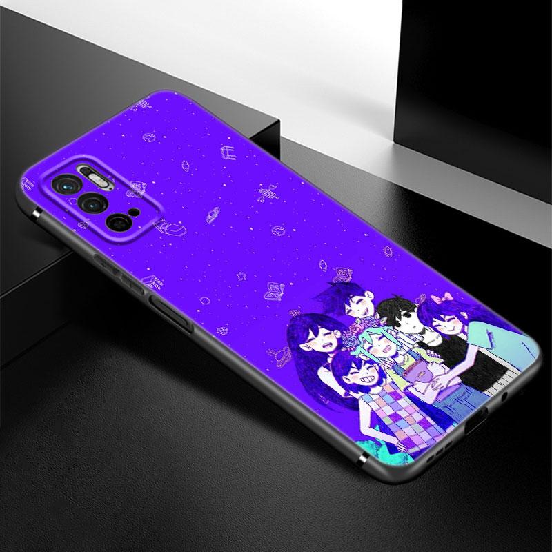 Чехол для телефона Omori Game Fanart для Xiaomi Redmi Note 7 8 9 10 Lite 11 11E 11T 12 Pro 11S 4G 10T 5G 8T 9S 10S, мягкий черный чехол из ТПУ