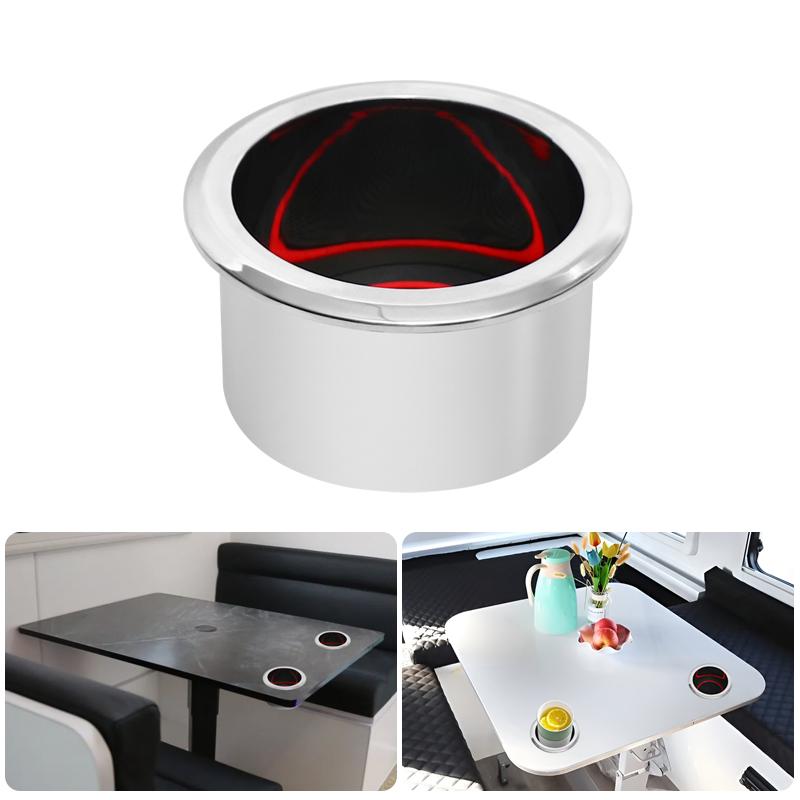 s Car Accessories Campervan Cup Holder Marine ABS Cup Holder RV Drink Holder for Van Table Furniture Marine Yacht