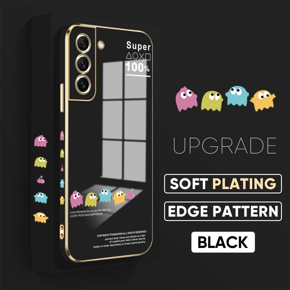 Красочные печатные узоры с квадратным краем корпуса с покрытием корпуса телефона Роскошное покрытие Мягкий чехол для телефона для iPhone Motorola Moto OnePlus Samsung