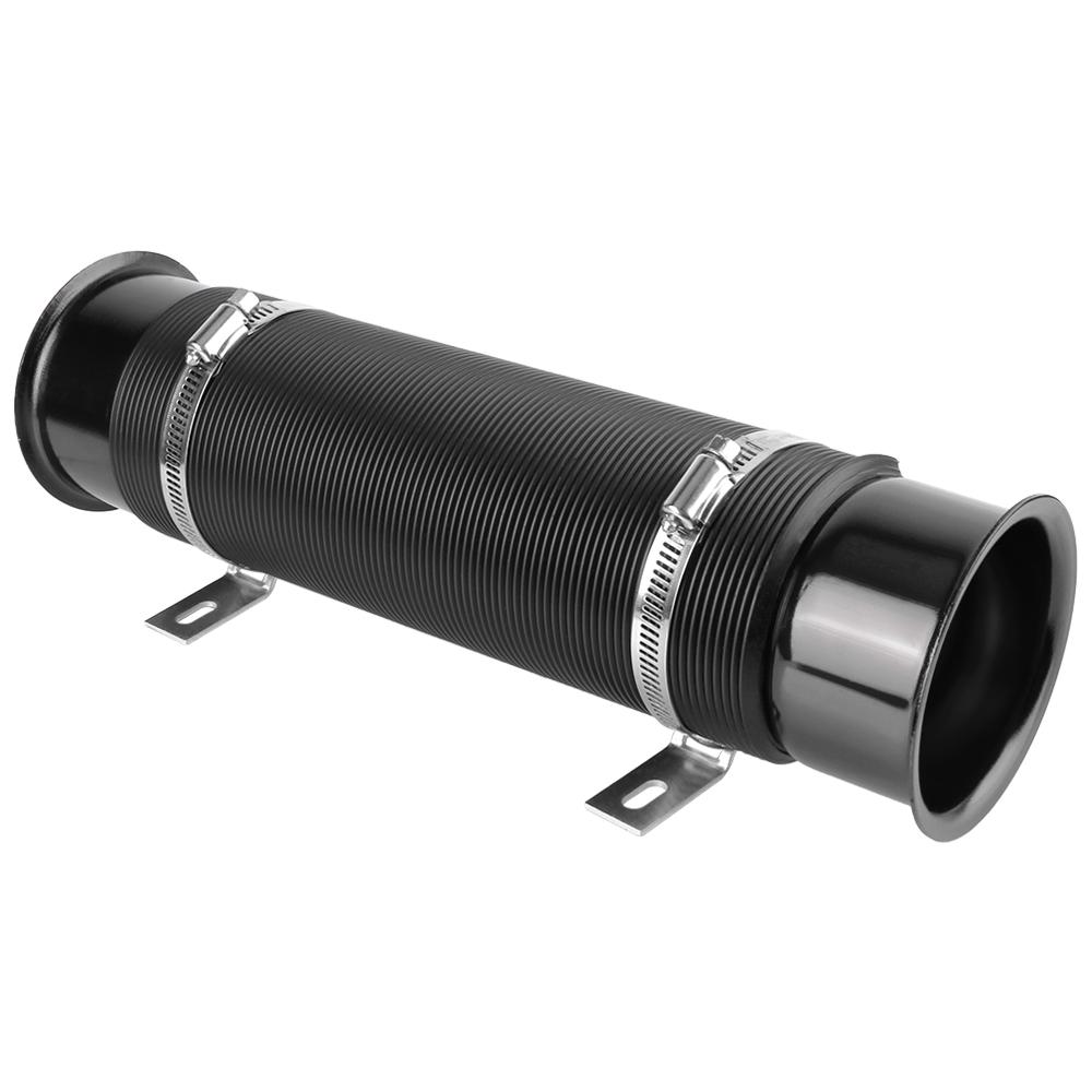 Автомобильные аксессуары 76 мм шланг холодный воздуховод труба гибкая труба воздуховода автомобиль холодный воздух турбо впускная труба 1 шт регулируемая