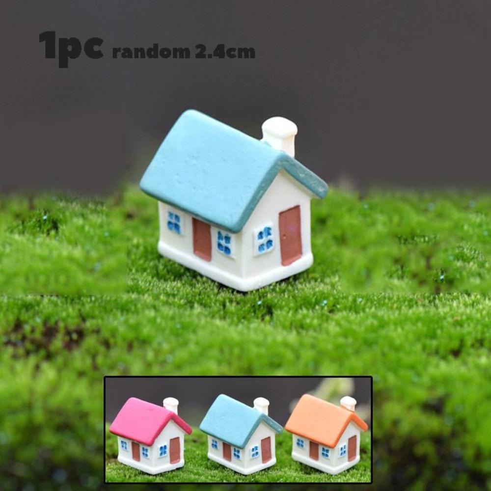 Миниатюрный дом A Building Mushroom Aquarium Rockary Фигурка Fairy Garden Terrarium Home Fish Tank Landscape Decor Accessories